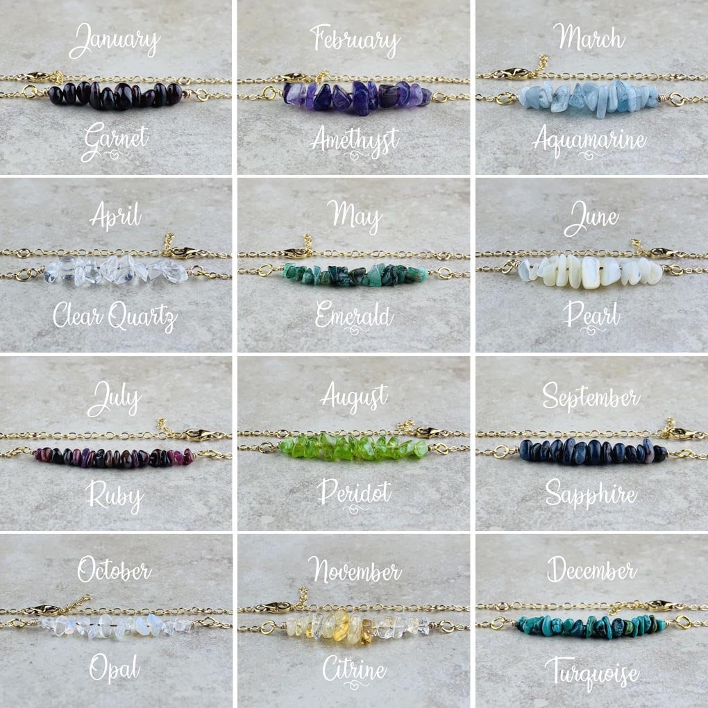 December Everyday Birthstone Pave Bolo Bracelet