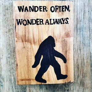 Bigfoot Sign SASQUATCH, BIGFOOT SIGN, Big foot, Yeti,