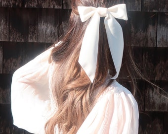 bridal hair ribbon