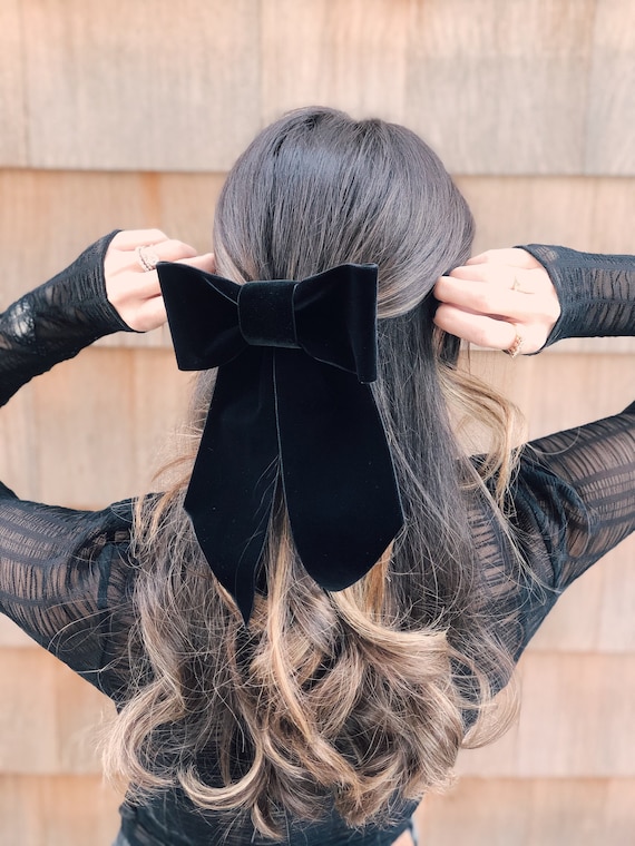 VELVET HAIR TIE BLACK VELVET HAIR TIE BLACK