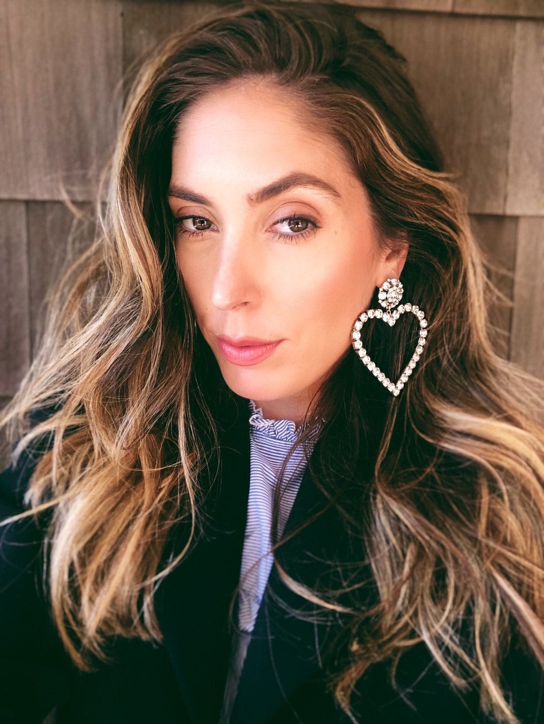 Heart Statement Earrings main image 1