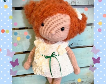 Häkelanleitung Kuschelschnuffelbande Puppe Amelie, Amigurumi, PDF, DEUTSCH