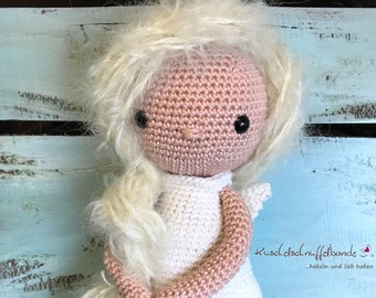 Häkelanleitung Kuschelschnuffelbande Puppe Engelchen Faith, Amigurumi, PDF, DEUTSCH