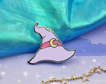 Witch Hat | Witch Essentials | series | collection | Witchcraft | ellyonart | Enamel Pin | Lapel Pin | Pin Badge | Fantasy | Gift