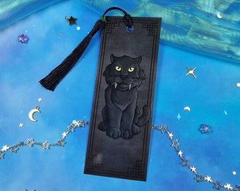 Panther Cub | Cat | Pet | Cute | Glossy | Holographic | Game themed | Gift | ellyonart | Bookmark
