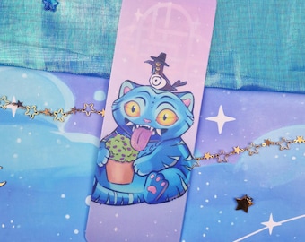 Kpop Jäger der Dämonen 3D Linsen Lesezeichen | Krähe & Tiger Fanart | Tier Fantasie Geschenk | Derpy Anime