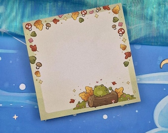 Frojo & Friends / Rana / Blocco note / Scrapbooking / Journaling / Pianificazione / Decorazione / Fungo / Blocco note / ellyonart