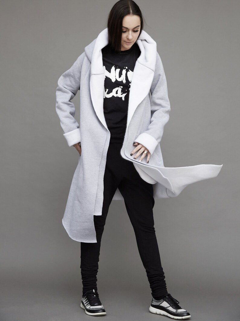 Hoodie cardigan Oversized hoodie Womens hoodie Unisex hoodie Casual jumper Oversized hoodie Cotton hoodie cardigan Gray hoodie Gray cardigan