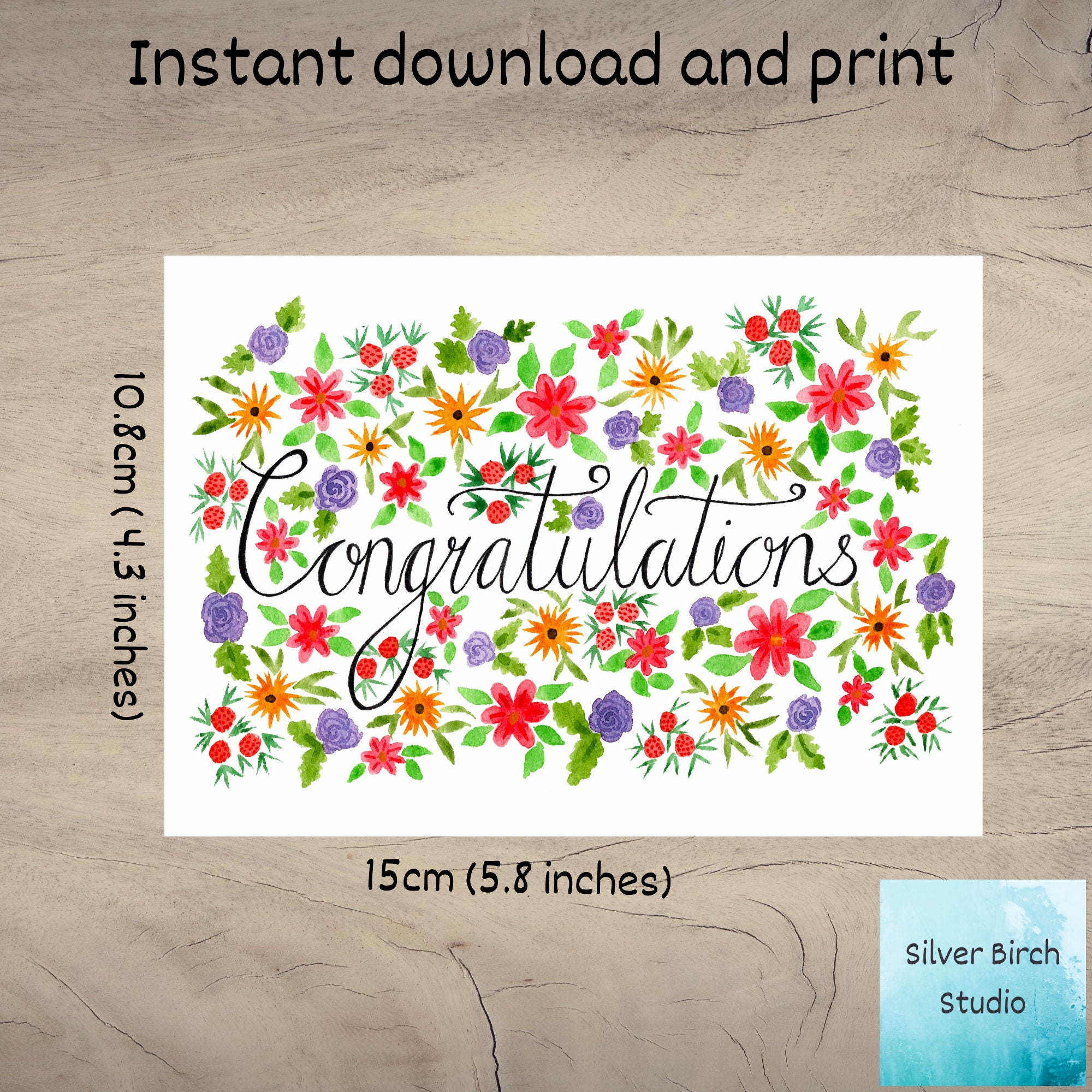 congratulations-card-printable-congratulations-card-instant-download-congratulations-card-printable-greeting-card-well-done-card-etsy for Free Printable Congratulations Cards Pdf Congratulations Card / Printable Congratulations Card / Instant Download Congratulations Card/ Printable Greeting Card / Well Done Card - Etsy for Free Printable Congratulations Cards Pdf