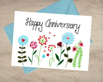 Anniversary card/Printable Anniversary card/Instant Download Anniversary card/Anniversary greeting card/Love card/Downloadable Card