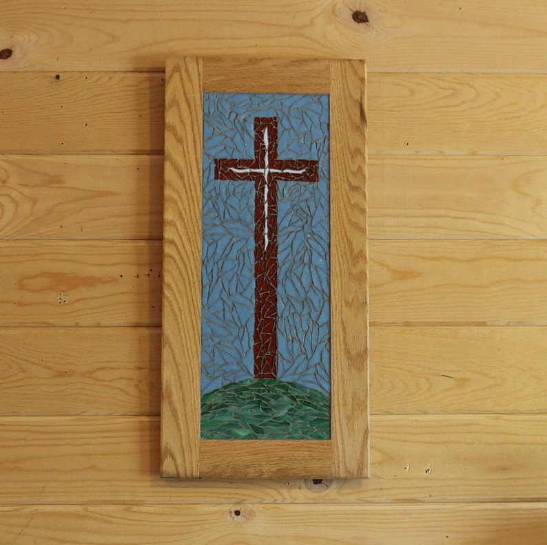 Cupboard Door Mosaic Stained Glass Mosaic Art Wall Hanging Etsy
