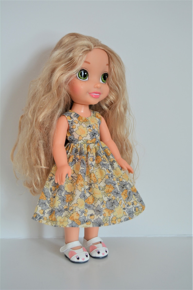Fit 13" Princes Doll Handmade Doll Clothes Dress fit Disney Princess 13" Dolls Elsa Anna No.4