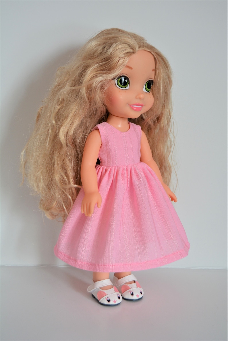Fit 13" Princes Doll Handmade Doll Clothes Dress fit Disney Princess 13" Dolls Elsa Anna No.6