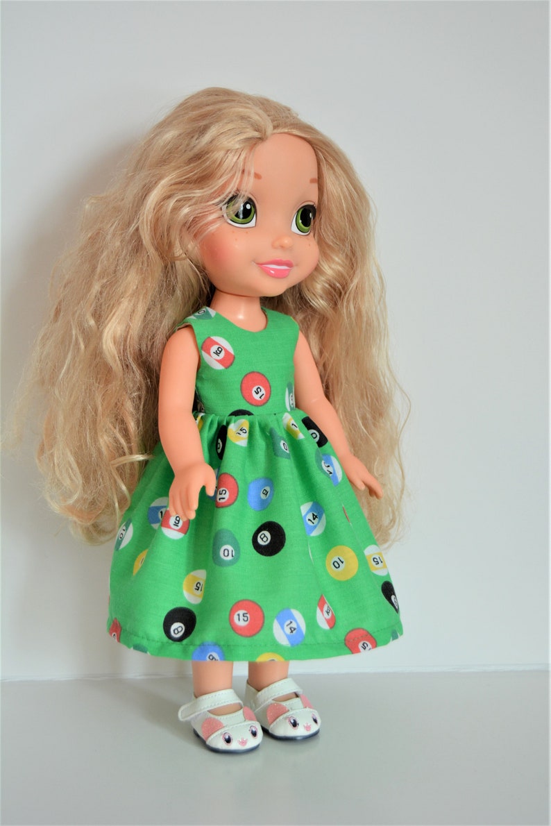 Fit 13" Princes Doll Handmade Doll Clothes Dress fit Disney Princess 13" Dolls Elsa Anna No.1