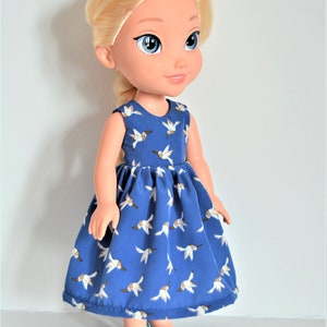 Fit 13" Princes Doll Handmade Doll Clothes Dress fit Disney Princess 13" Dolls Elsa Anna No.7