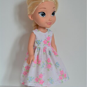 Fit 13" Princes Doll Handmade Doll Clothes Dress fit Disney Princess 13" Dolls Elsa Anna No.2