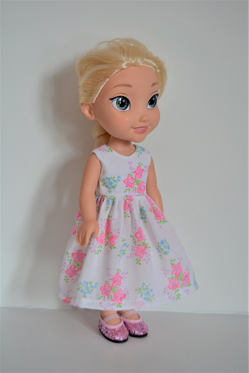 Fit 13" Princes Doll Handmade Doll Clothes Dress fit Disney Princess 13" Dolls Elsa Anna No.2