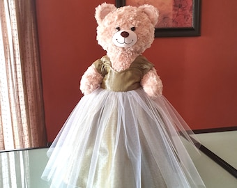 Handmade Doll Clothes Quinceanera Gown Party Dresses fit 17" Teddy Bear Build-a-Bear Gift I