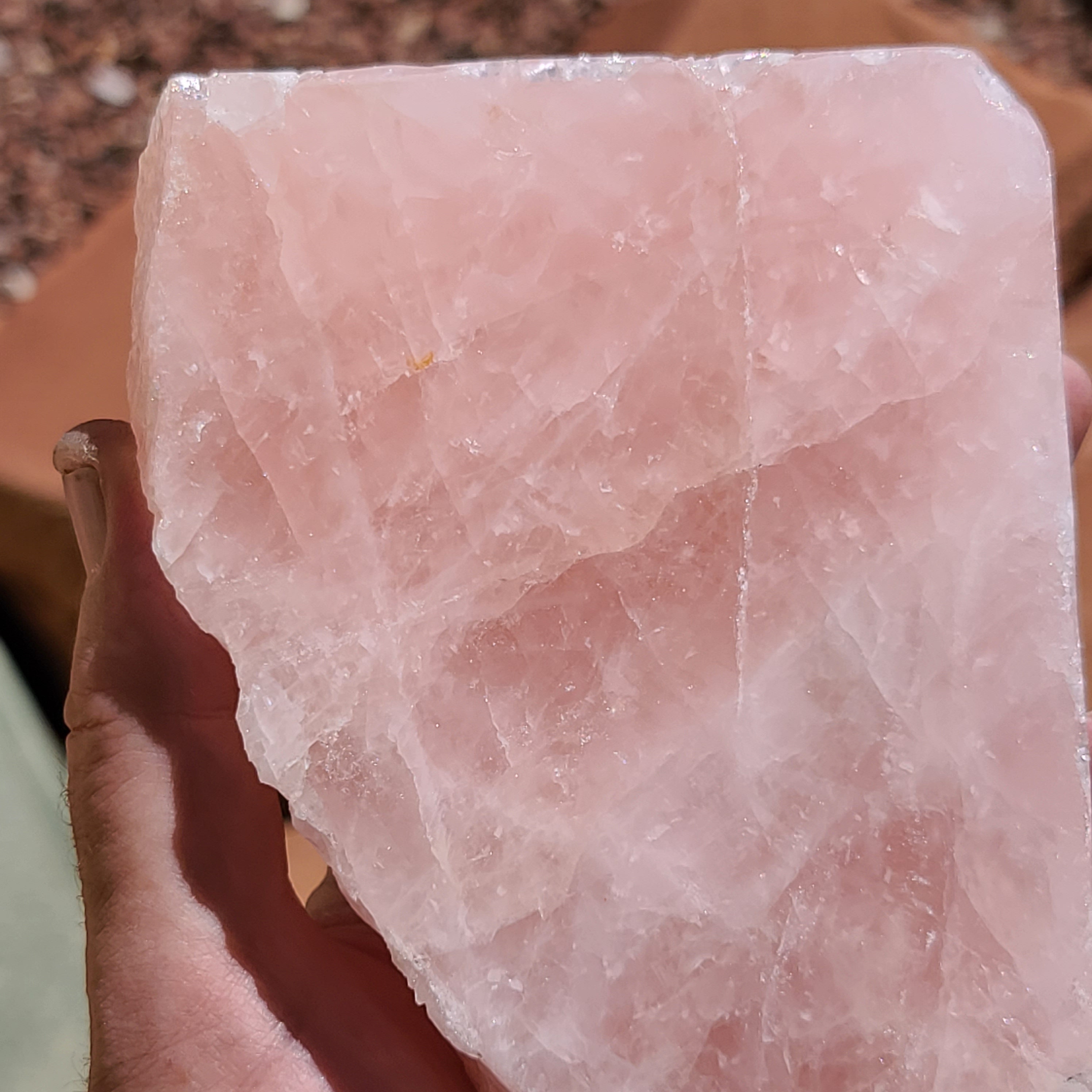 rose quartz book ends rose quartz book ends