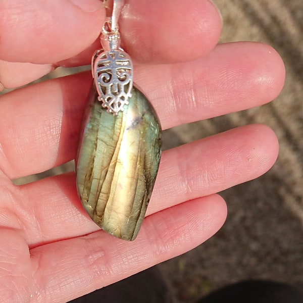 Pendentif Labradorite