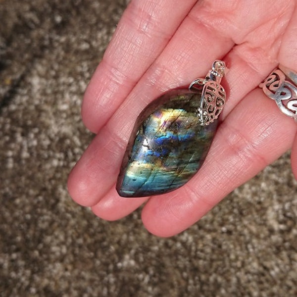 Pendentif Labradorite