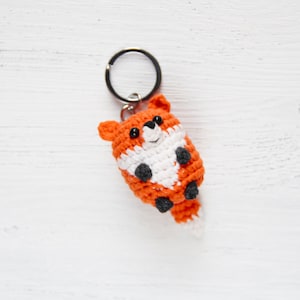 Porte-clés renard au crochet