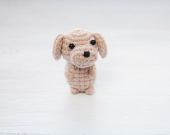 Golden labrador Tiny stuffed animal Dog lover gift idea