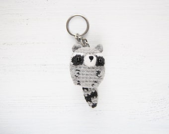 Raccoon keychain