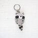 Raccoon keychain 