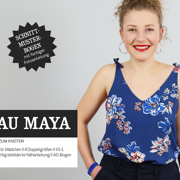 Sewing pattern - Women - Schnittreif - Mrs. Maya - Summer top