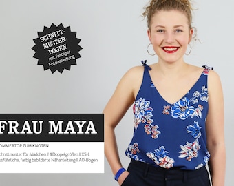 Sewing pattern - Women - Schnittreif - Mrs. Maya - Summer top