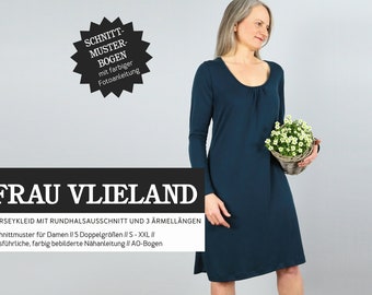 Cut pattern-ladies-cut ripe-Mrs Vlieland-Dress
