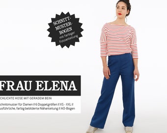 Sewing pattern - ladies - cut-out - Mrs Elena - pants