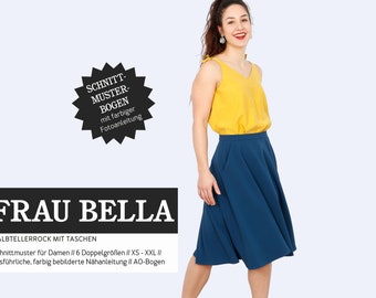 Sewing pattern - women - ready to cut - Ms. Bella - skirt