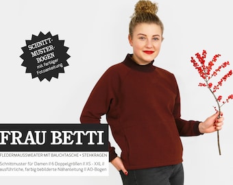 Sewing Pattern - Women - Cutready - Woman Betti - Sweater