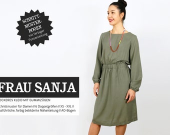 Sewing Pattern - Women - Cut Tire - Mrs. Sanja - Dress