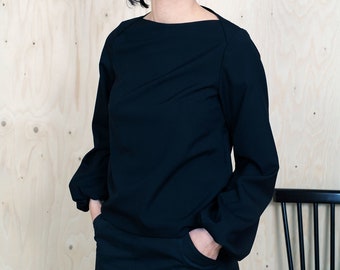 Patron de couture - Femme - La chaîne de montage - Puff Shirt XS-L ou XL-3XL