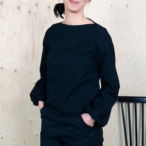 Sewing Pattern - Women - The Assembly Line - Puff Shirt XS-L or XL-3XL