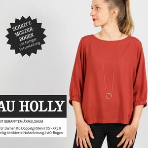 Sewing Pattern - Women - Ready to Cut - Mrs. Holly - Blouse