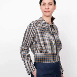 Sewing Pattern - Women - The Assembly Line - Cropped Jacket XS-L or XL-3XL
