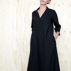 Sewing Pattern // The Assembly Line // V-Neck Dress XS-2XL