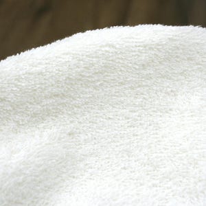terry cloth // ecru