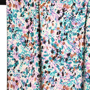 Viscose - Woven fabric - Atelier Jupe - Small Paint Print