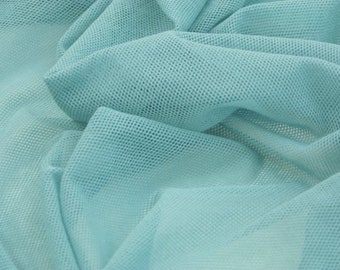 Organic Tulle - Cotton - Stone Blue