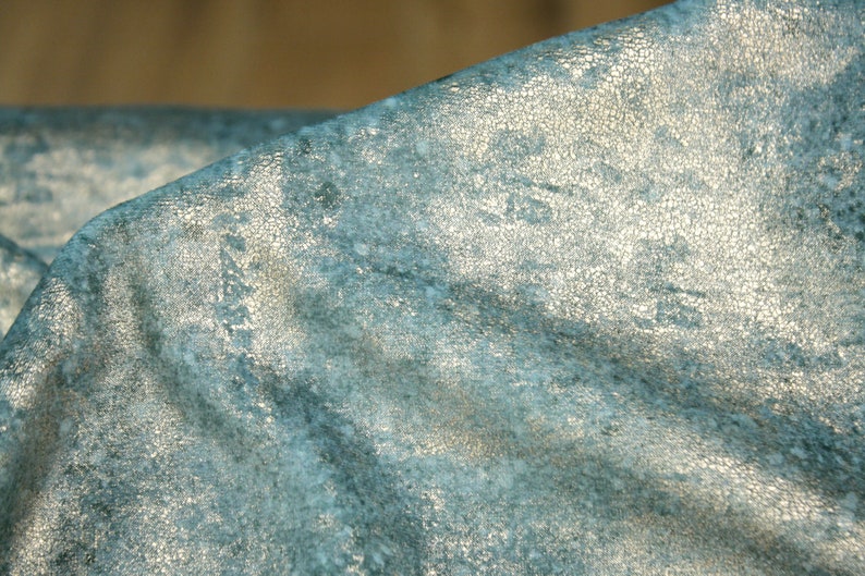 Velours Tissu dintérieur Tissu décoratif Sontuoso Sarcelle image 7