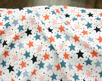 Gaufres - Jersey de coton - Stars