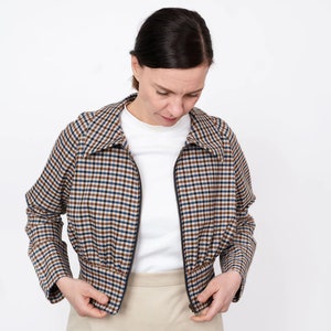 Sewing Pattern Women The Assembly Line Cropped Jacket XS-L or XL-3XL image 5