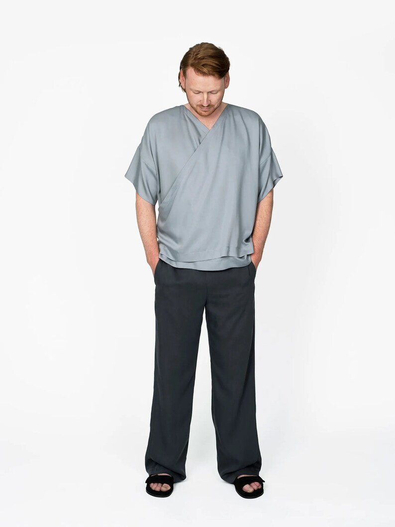 Sewing pattern // The Assembly Line // Pull On Trousers XS-L or XL-3XL image 7