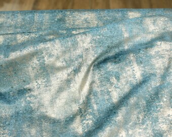 Velours - Tissu d’intérieur - Tissu décoratif - Sontuoso - Sarcelle