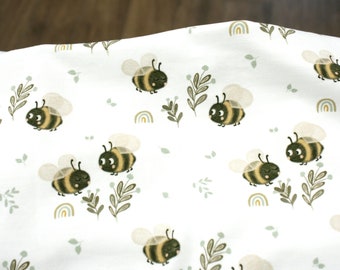 Cotton jersey // Bumblebees